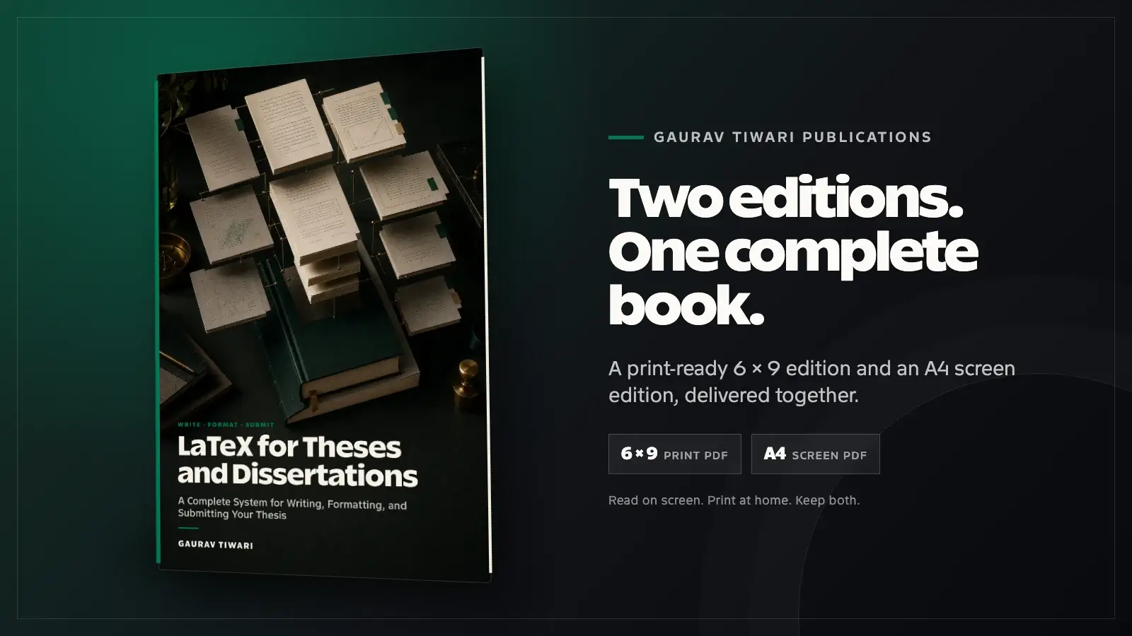 Image of LaTeX for Theses and Dissertations