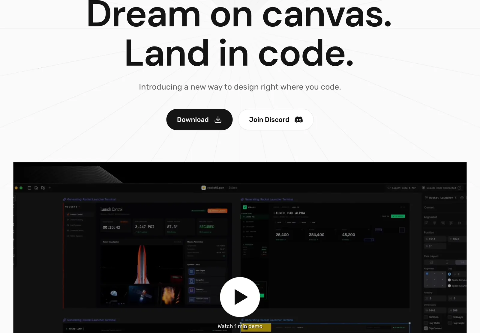 Developer Tools and Apps for Mac: Pen design canvas