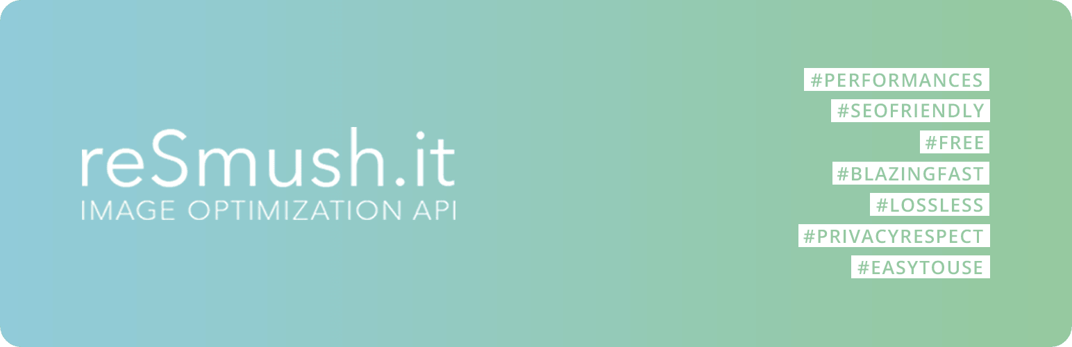 reSmush.it plugin on the WordPress.org repository