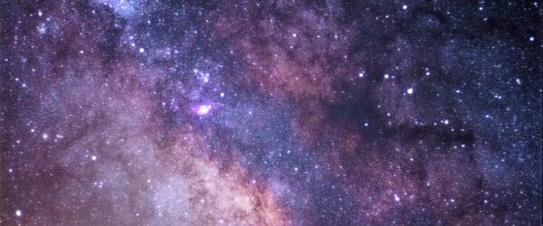 Types of stars shown in a Milky Way star field
