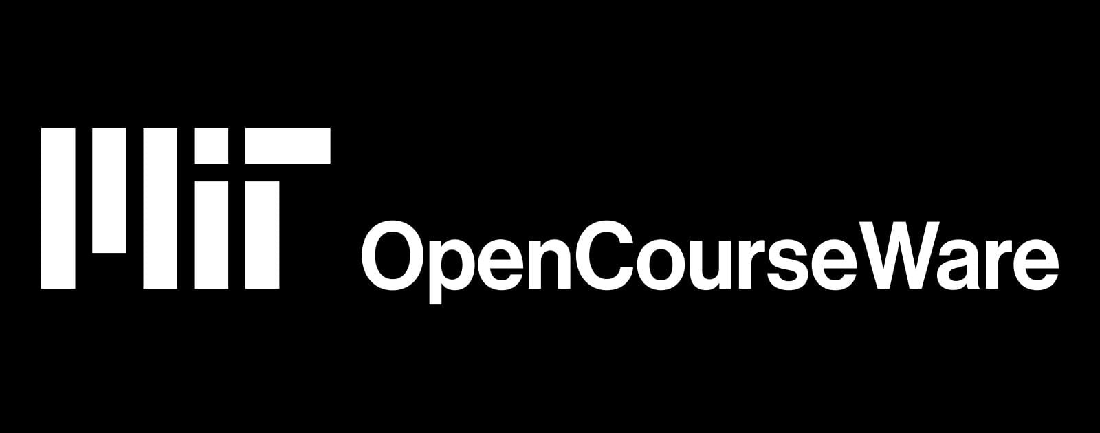 MIT OpenCourseWare image for free university science and engineering course materials