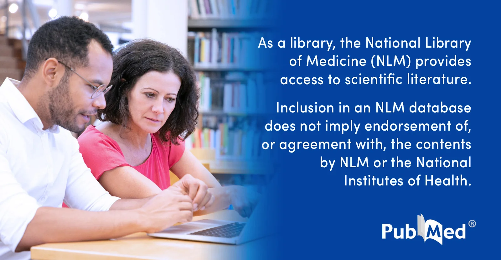 Official PubMed image about access to biomedical scientific literature