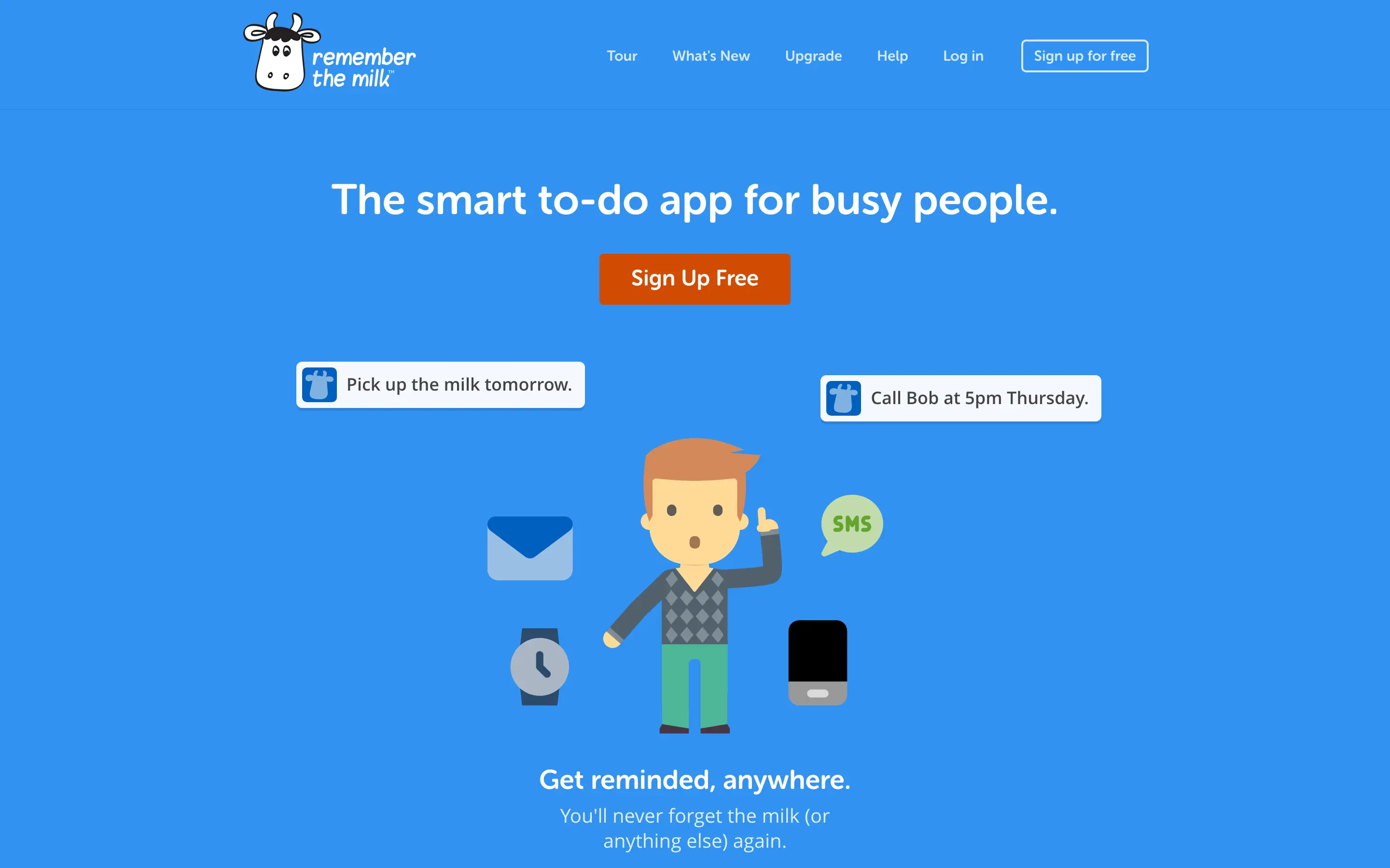 Remember The Milk, the veteran to-do app with reminders on web and mobile