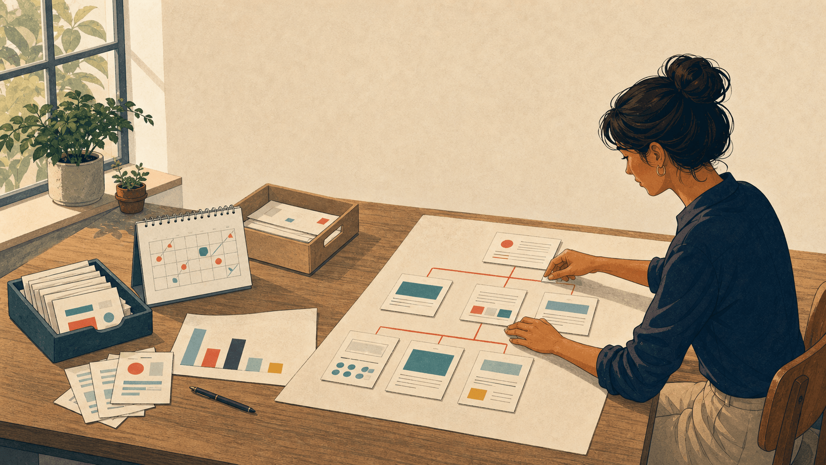 Business owner turning customer and sales evidence into a focused SEO site plan