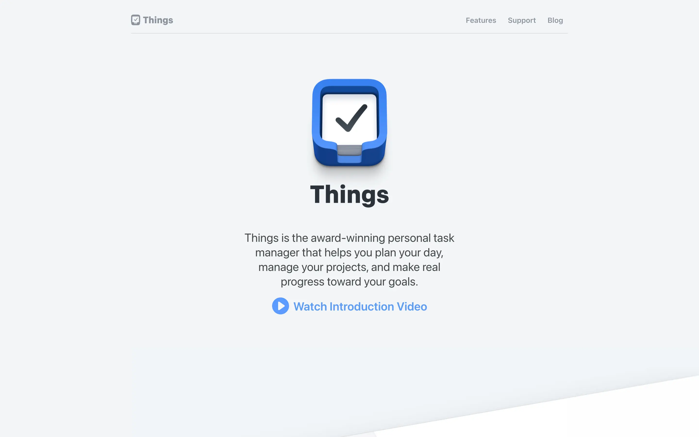 Things 3 task manager for Mac, iPhone, and iPad