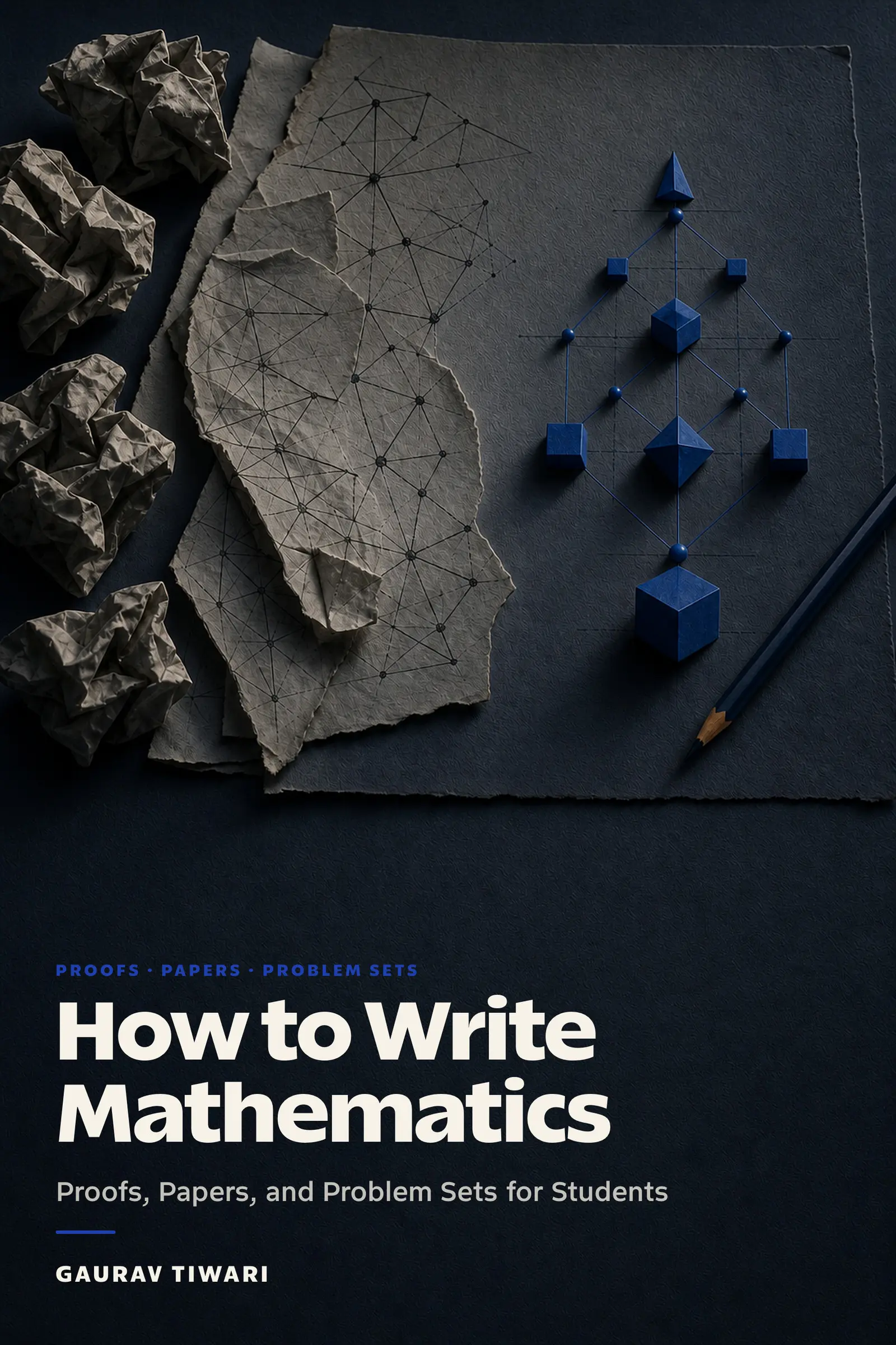 How to Write Mathematics: Proofs, Papers, and Problem Sets for Students by Gaurav Tiwari