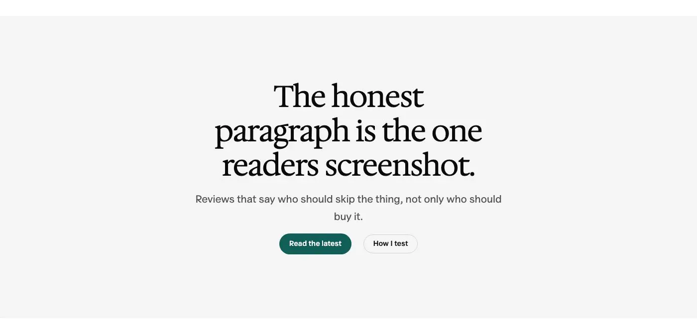 Opener, centered pattern in Osmium's Editorial style