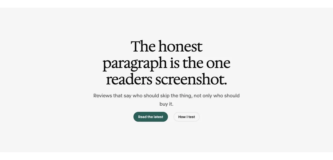 Opener, centered pattern in Osmium's Editorial style