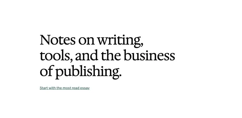 Opener, one statement pattern in Osmium's Editorial style