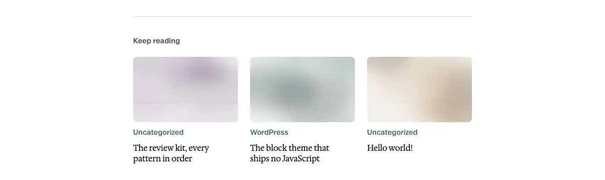 Keep reading pattern in Osmium's Editorial style