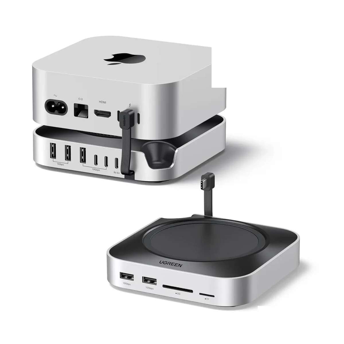 UGREEN 65487 Mac mini M4 Dock with NVMe Slot