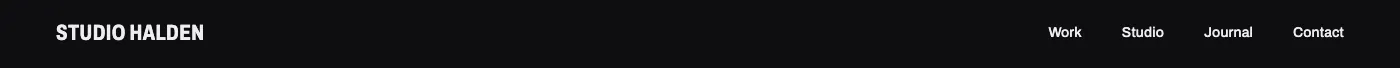 Header pattern in Xenon's Darkroom design