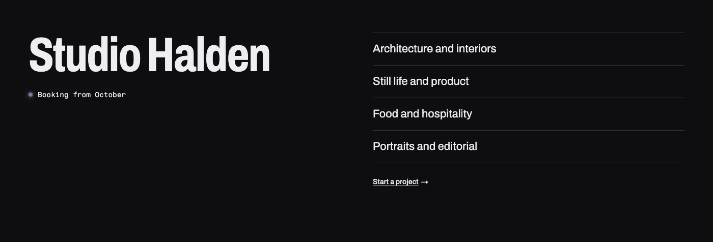 Name and index pattern in Xenon's Darkroom design