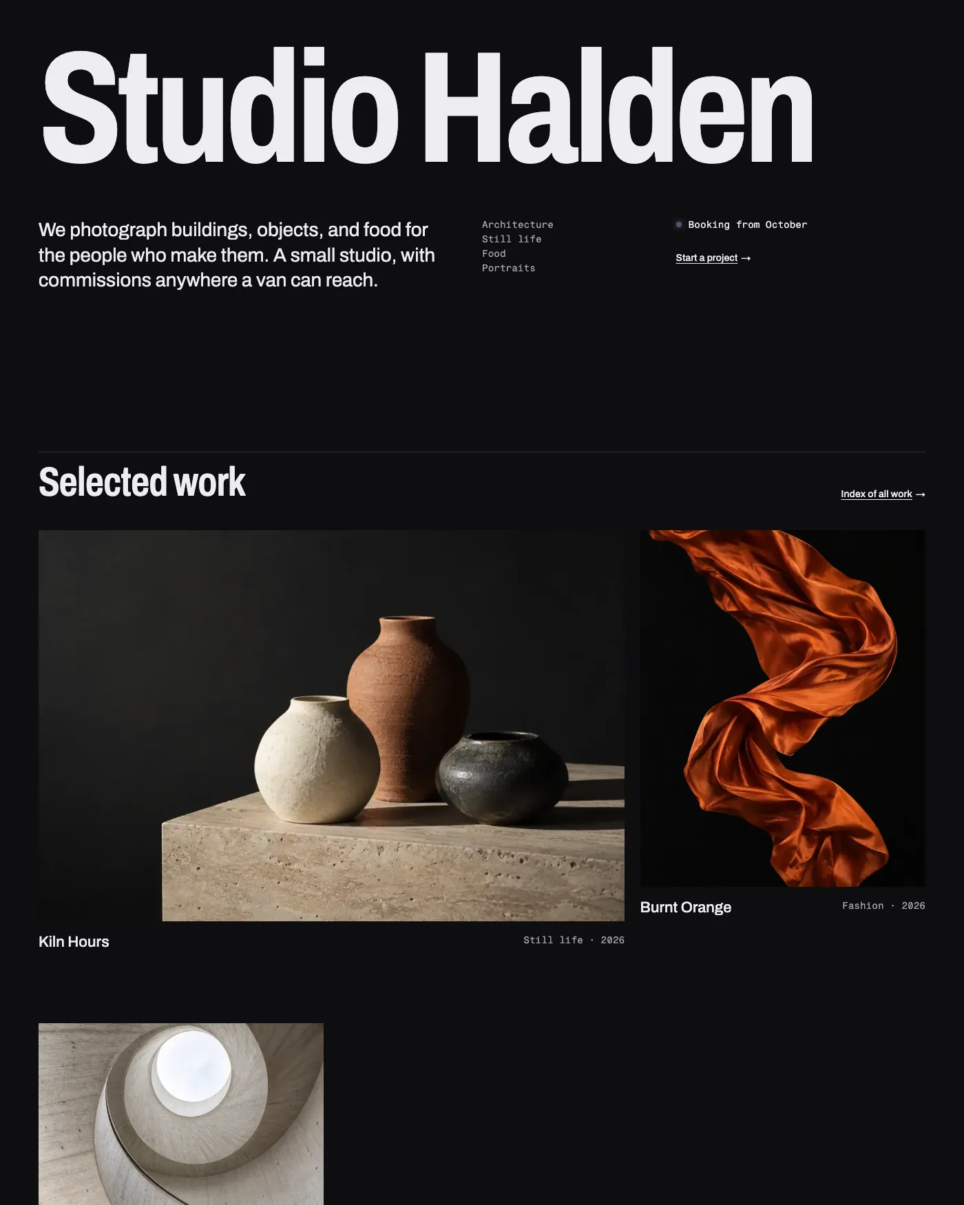 Studio home pattern in Xenon's Darkroom design