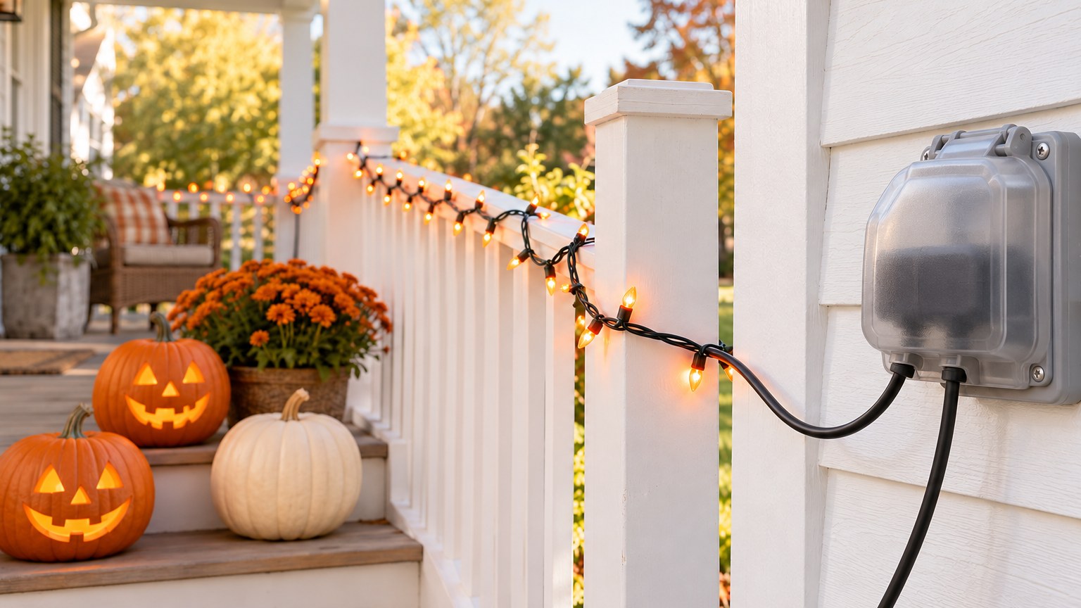 How to Automate Halloween Lights With Smart Plugs