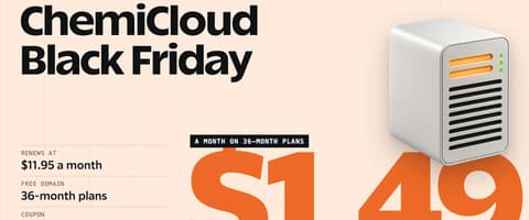 ChemiCloud Black Friday Deal 2026