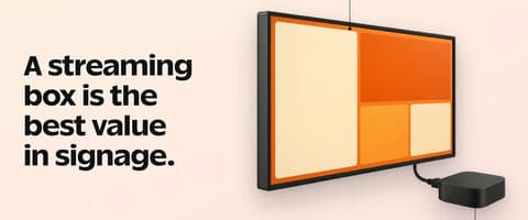 How to Turn a Streaming Box Into a Menu Board, Lobby Display, or Classroom Screen