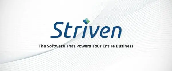 Striven logo with the tagline The Software That Powers Your Entire Business