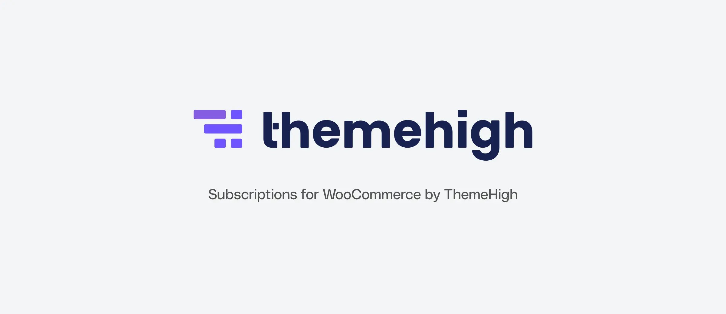 ThemeHigh logo, the vendor of Subscriptions for WooCommerce