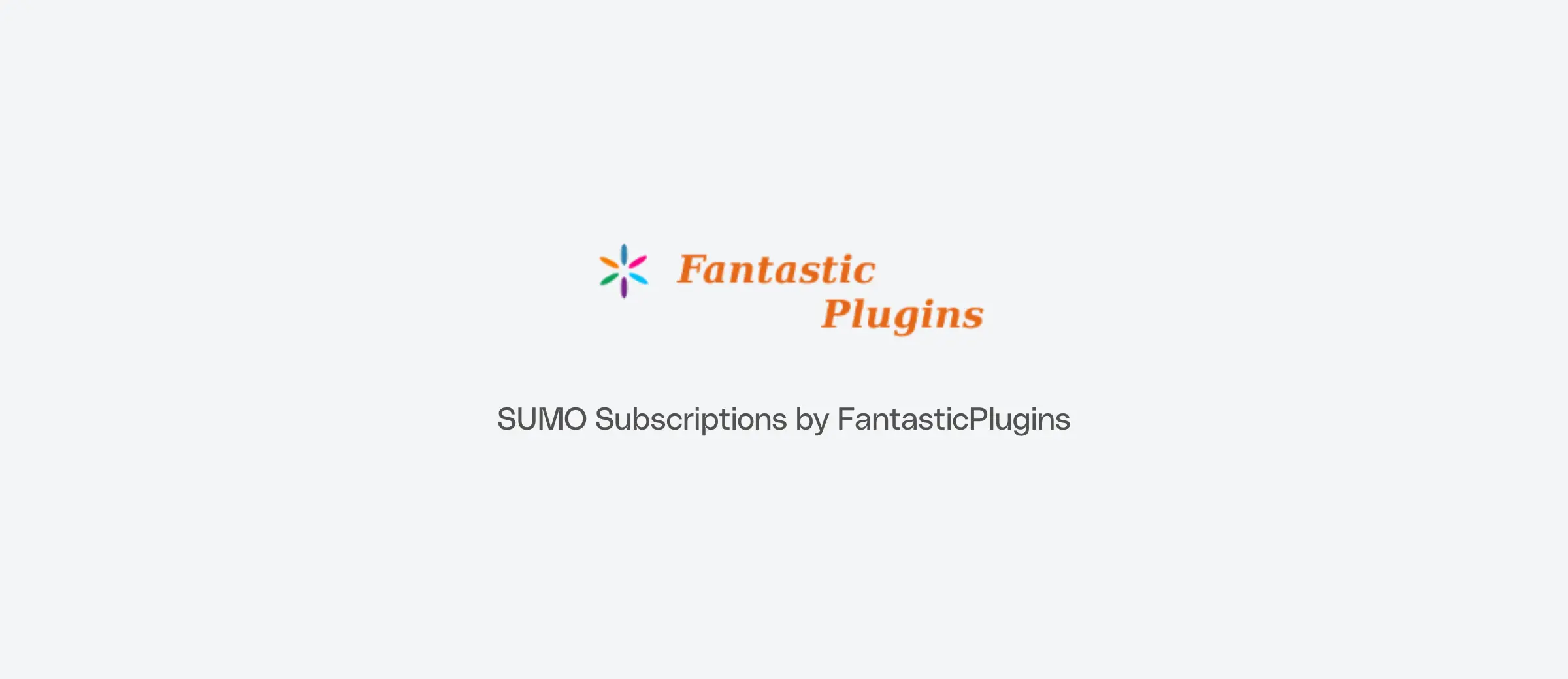 FantasticPlugins logo, the vendor of SUMO Subscriptions