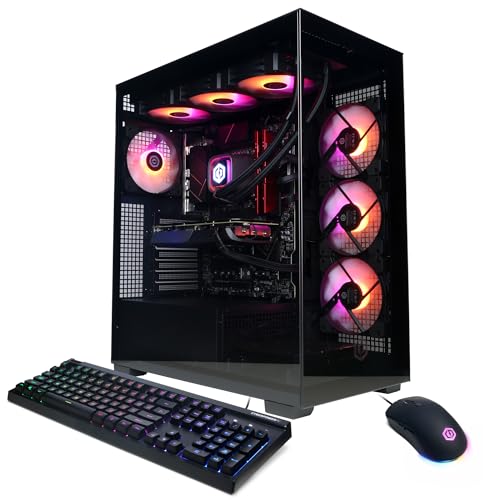 CyberPowerPC Gamer Xtreme VR Gaming PC, Intel Core i9-14900KF 3.2GHz, GeForce RTX 4070 Super 12GB, 32GB DDR5, 2TB...