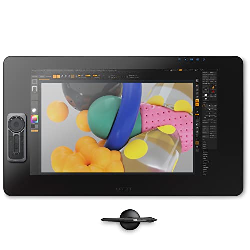 Wacom Cintiq Pro 24 Creative Pen and Touch Display – 4K graphic drawing monitor with 8192 pen pressure and 99% Adobe...