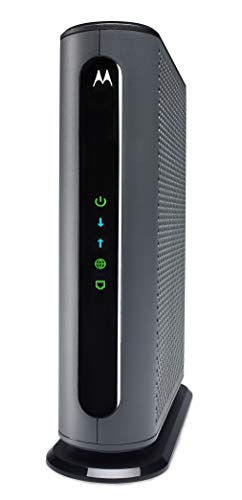 Motorola MB7621 Cable Modem | Pairs with Any WiFi Router | Approved by Comcast Xfinity Cox and Spectrum | for Cable Plans Up to 900 Mbps | DOCSIS 3.0