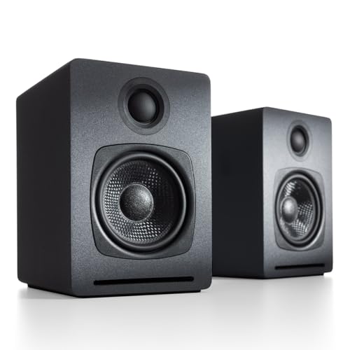Audioengine A1 60W Wireless Bluetooth Desktop PC Computer Speakers - Gaming Music and More