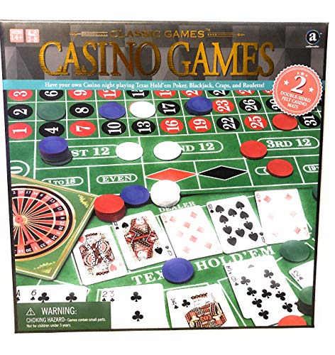 Ambassador Classic 4-in-1 Casino Games Set