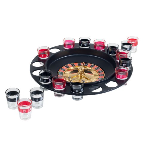 Trademark Poker Shot Roulette Casino Drinking Game