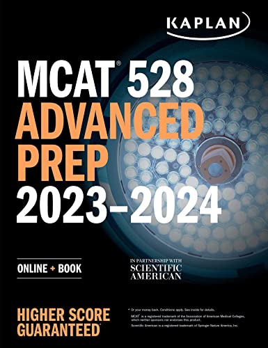 Kaplan MCAT 528 Advanced Prep: Online + Book