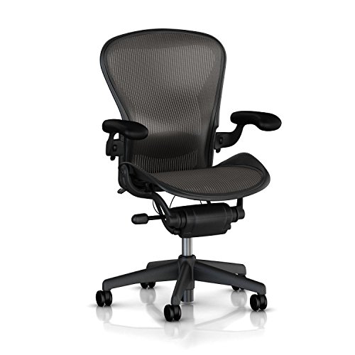 Herman Miller Aeron Office Chair (Remanufactured) with Full Adjustability and Lumbar Support