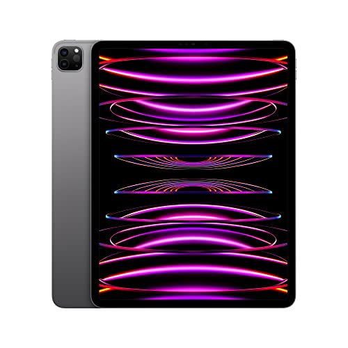 Apple iPad Pro 12.9-inch (6th Generation) with M2 Chip, Liquid Retina XDR Display, 128GB, Wi-Fi 6E, Face ID