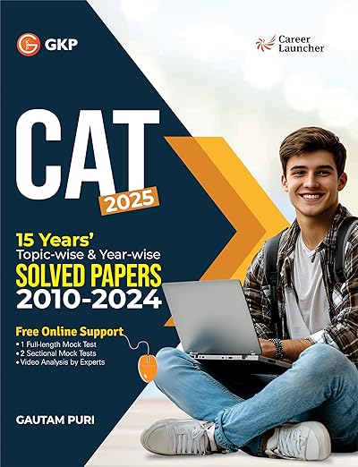CAT Topic-Wise & Year-Wise Solved Papers by Gautam Puri