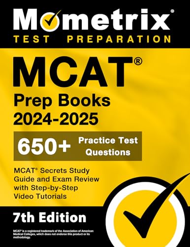 Mometrix MCAT Prep Books 2024-2025: 650+ Practice Questions