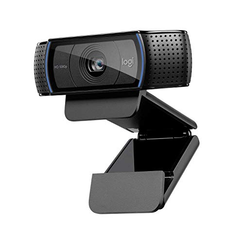 Logitech C920 HD Pro Webcam - 1080p Widescreen Video Calling and Recording