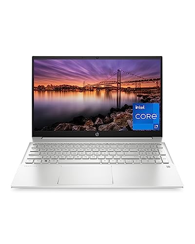 HP Pavilion 15 Laptop, 12th Gen Intel Core i7-1255U, 16GB RAM, 512GB SSD, 15.6" Full HD, Windows 11 Pro