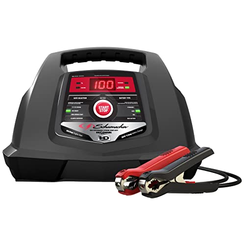 Schumacher SC1281 4-in-1 Battery Charger, Maintainer, Tester and Desulfator