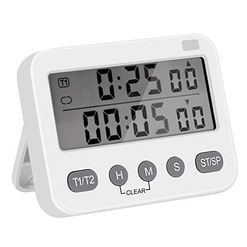 Pomodoro 25/5 Minute Adjustable Productivity Timer