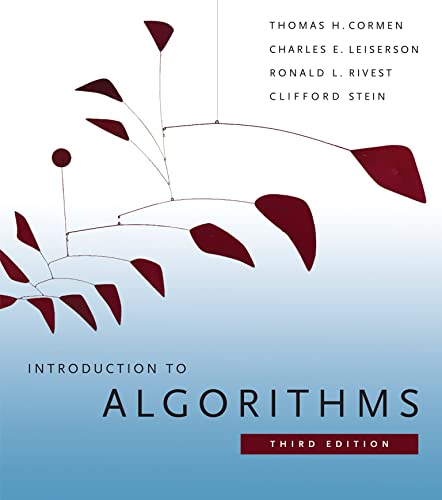 Introduction to Algorithms (3rd Edition, MIT Press)