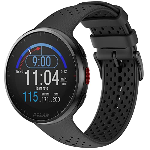 Polar Pacer Pro Ultra-Light GPS Running Watch with Training Programs and Recovery Tools