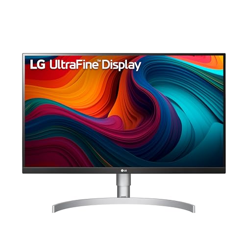 LG UltraFine UHD 27-Inch 4K UHD 2160p Computer Monitor 27UN850-W, IPS with VESA DisplayHDR 400, AMD FreeSync, and...