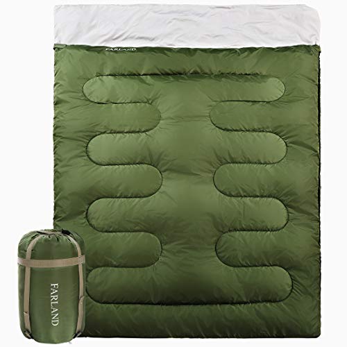 FARLAND Sleeping Bags 20℉ for Adults Teens Kids with Compression Sack Portable and Lightweight for 3-4 Season...